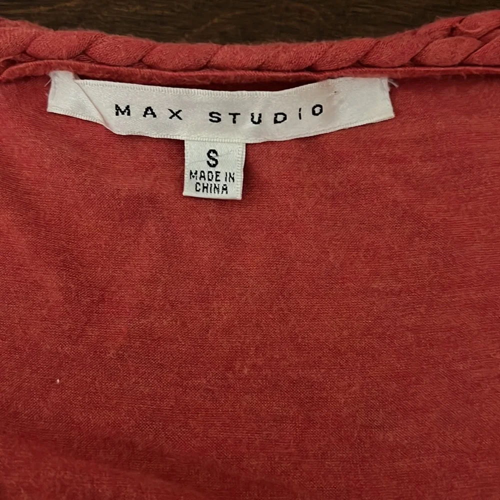 Max Studio burnt orange Maxi dress, size small - Picture 4 of 5